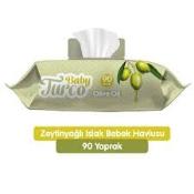 BABYTURCO ZEYTINYAGLI ISLAK MENDIL 90LI  Ünimar Süpermarket