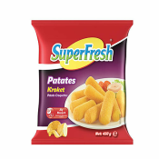 SUPER FRESH PATATES KROKET 450 GR  Ünimar Süpermarket