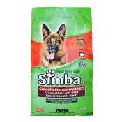 SIMBA DOG CROQUETTE MEAT 4KG  Ünimar Süpermarket