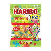 HARIBO FIZZ WORMS 70GR  Ünimar Süpermarket