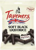 TAVENERS LIQUORICE SOFTBLACK 165GR  Ünimar Süpermarket