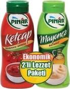 PINAR KETCAP 420GR-MAYONEZ 350GR    Ünimar Süpermarket