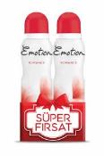 EMOTION 2LI PKT ROMANCE DEO SPRAY 150ML  Ünimar Süpermarket