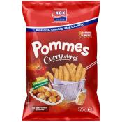 XOX POMMES CURRYWURST 125GR VEGAN  Ünimar Süpermarket