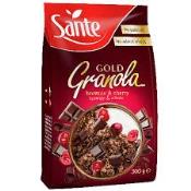 SANTE GRANOLA GOLD BROWNIE CHERRY 300GR  Ünimar Süpermarket