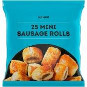 ICELAND 25PK PACK MINI SAUSAGE ROLL  Ünimar Süpermarket