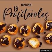 ICELAND 16PK PROFITEROLES 280GR  Ünimar Süpermarket