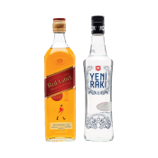 J.W. RED LABEL 75CL+YENI RAKI 70CL  Ünimar Süpermarket