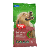 LOVE DOG CLASSIC 3KG BEEF/LIVER KOP.MAMA  Ünimar Süpermarket
